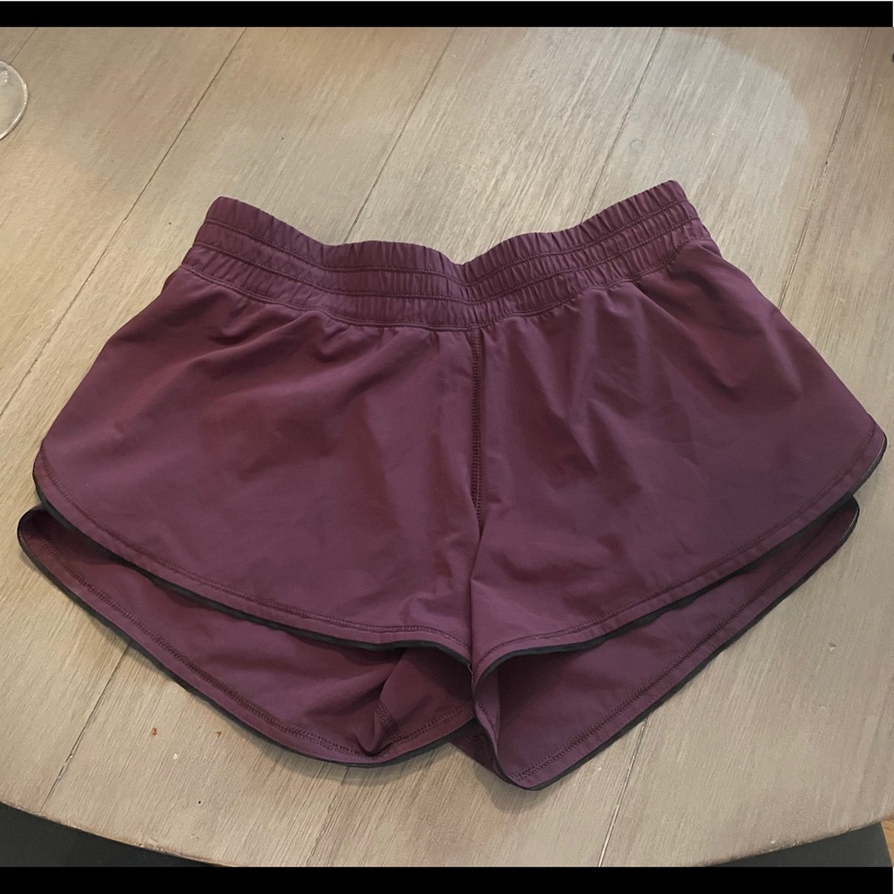 Lululemon Maroon Shorts